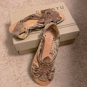New with box BedStu sandals